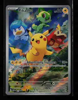 Pikachu 027 Holo SV: Scarlet & Violet Promo Cards Pokemon Card - Image 1