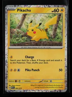 Pikachu 002/015 Holo McDonald's Promos 2024 Pokemon Card - Image 1