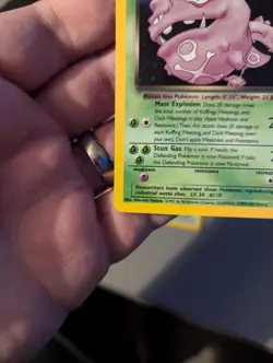 Pokemon TCG Dark Weezing Holo Rare Card 14/82 Team Rocket Series - Image 5