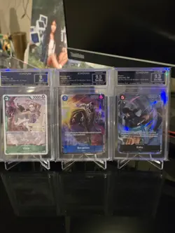 one piece cards. Borsolino, Kaku Alt, & Viola Judge Crown Graded Lot - Image 1