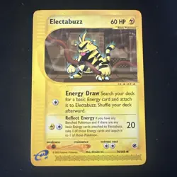 Electabuzz 76/165 - NON-HOLO - Expedition - eREADER - WOTC POKEMON CARD NM - Image 1