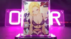 Ultra Rare Anime Spicy Waifu Card Dream of Desire SP03 Android 18 Femme Fatale - Image 2