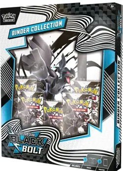 Pokemon TCG - Black Bolt Binder Collection - Brand New & Sealed Card Game - Image 1
