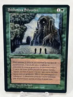 Sylvan Library - Italian Legends ~LP~ Magic The Gathering MTG - Image 1
