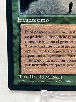 Sylvan Library - Italian Legends ~LP~ Magic The Gathering MTG - Image 5