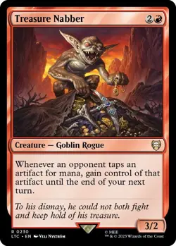 MTG The Lord of the Rings Commander - Treasure Nabber - Image 1