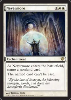 Nevermore x1 - Innistrad - NM-Mint, English - Innistrad - Image 1