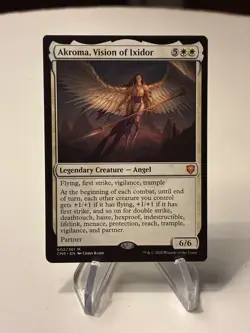 Magic the Gathering Akroma, Vision of Ixidor Commander Legends Regular Mythic LP - Image 1