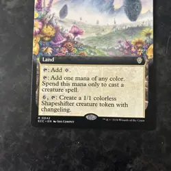 Abundant Countryside - Extended Rare - MTG Lorwyn Eclipsed Commander - 0042 NM - Image 2