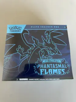 10x Pokemon Mega Evolution Phantasmal Flames Elite Trainer Box ETB Sealed & New - Image 2