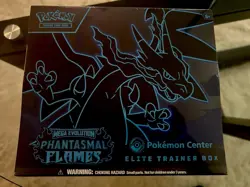 Pokemon Phantasmal Flames Elite Trainer Box (ETB) – Pokemon Center (New) - Image 1