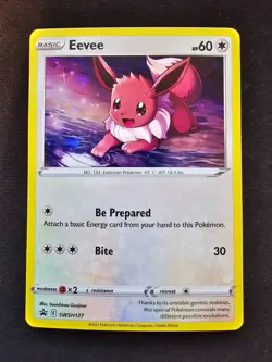 Eevee SWSH127 - Scarlet and Violet Promo - Pokemon TCG - (NM) - Image 1