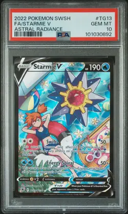 Starmie V TG13/TG30 Astral Radiance Pokemon PSA 10 *892 - Image 1