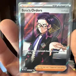 Boss’s Orders 256/217 Ultra Rare Full Art - Pokemon TCG Ascended Heroes - NM - Image 1