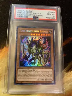 Yugioh PSA 10 - Toon Chaos Toon Black Luster Soldier Collectors Rare - UNLIMITED - Image 1