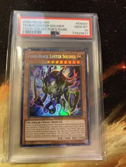 Yugioh PSA 10 - Toon Chaos Toon Black Luster Soldier Collectors Rare - UNLIMITED - Image 4
