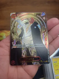 Shanks - OP09-004 (SP) (Gold) OP09-004 Carrying On His Will Foil MINT PACK FRESH - Image 1
