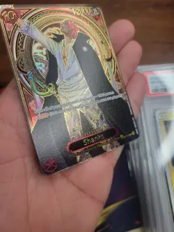 Shanks - OP09-004 (SP) (Gold) OP09-004 Carrying On His Will Foil MINT PACK FRESH - Image 2