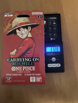 One Piece OP-13 CARRYING ON HIS WILL Sleeved Booster Pack - Heavy - 37.20g 🔥🔥 - Image 1