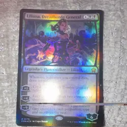 Magic: The Gathering Liliana Dreadhorde General FDN Foil Card 0176 - Image 1