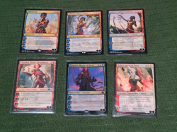 MTG Planeswalker x6 Saheeli Rai/Saheeli Filigree Master/Tezzeret Master of Metal - Image 1