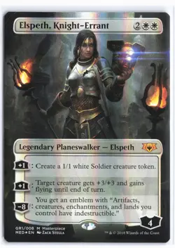 Elspeth, Knight - Errant Planeswalker + Emblem Mythic Edition: Guilds of Ravnica - Image 1
