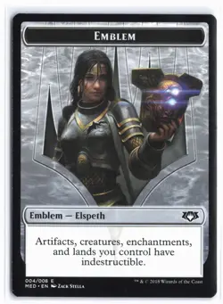 Elspeth, Knight - Errant Planeswalker + Emblem Mythic Edition: Guilds of Ravnica - Image 3