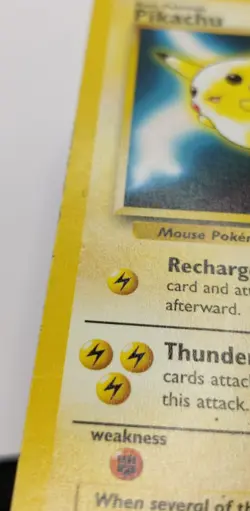 Pokemon EN Pokemon The Movie Stamped Promo Pikachu LP-MP - Image 3