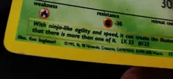 Pokemon Vintage EN Scyther Base Set 2 Holo Rare #017/130 LP-MP (see description) - Image 3