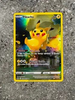 Pokemon TCG Cards Pikachu GG30/GG70 Crown Zenith Art Rare - Image 1