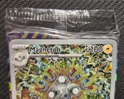 *SEALED* Magneton Surging Sparks Pokemon Center Stamped Black Star Promo 159 - Image 2