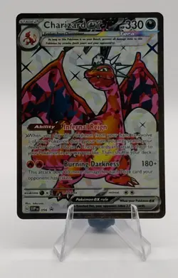 Pokemon EN SVP Charizard EX Promo 056 NM - Image 1