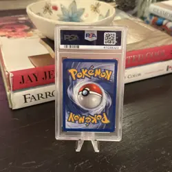 1999 POKEMON BASE SET UNLIMITED #10 MEWTWO-HOLO PSA 10 - Image 2