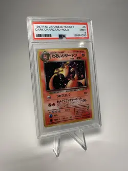 Dark Charizard Rocket Holo PSA 9 #006 Japanese 1997 Pokemon TCG - Image 4