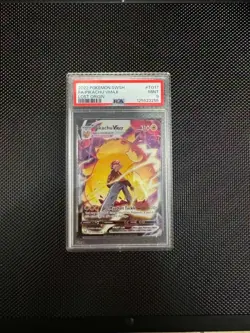 2022 POKEMON SWORD & SHIELD LOST ORIGIN #TG17 FULL ART/PIKACHU VMAX PSA 9 - Image 1
