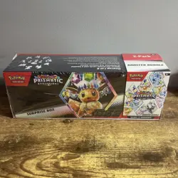 Sam’s Club Pokemon Prismatic Evolutions Surprise Box & Booster Bundle New Sealed - Image 1
