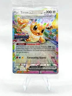 Sealed Pokemon Eevee EX Prismatic Evolutions 075/131 Surprise Promo - Image 1