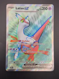 Pokemon TCG Latias EX 220/191 Surging Sparks Full Art Near Mint - Image 1