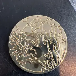 Pokemon Zamazenta Ultra Premium Collection Metal Coin Dice Poison Burn Counter - Image 3