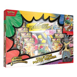 Pokemon 🇫🇷 Artset 2x Coffret Poster Mega Lucario & Gardevoir ME2.5 Heros Preco - Image 2