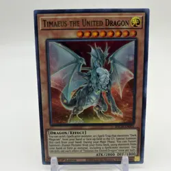 YU-GI-OH! Timaeus the United Dragon BACH-EN003 - Ultra Rare - 1st Ed - Image 1
