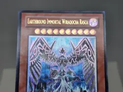 YuGiOh Earthbound Immortal Wiraqocha Rasca SOVR-EN026 1st Edition Ultimate LP - Image 2