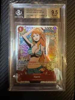 One Piece CCG Nami Wings of the Captain Alternate Art ST01-007 BGS 9.5 - Image 1
