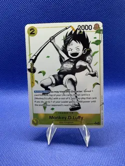 ST13-014 Monkey.D.Luffy C Alt Art One Piece TCG English Card - Image 1