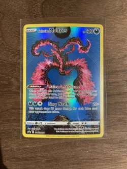 Galarian Moltres SWSH284 Black Star Promo Card Pokemon TCG - Image 1