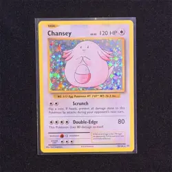 Pokemon Card - 2016 Chansey #70/108 Holo Rare Basic Fairy English - Image 1
