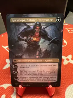 Recyclops, Eco-friendly - Garruk Relentless Secret Lair Drop Foil - Image 1