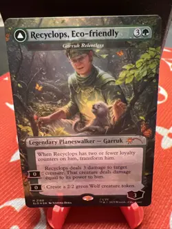 Recyclops, Eco-friendly - Garruk Relentless Secret Lair Drop Foil - Image 2