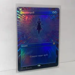 1x MTG Counterspell (Borderless, Foil) - Modern Horizons 2 (MH2) #308 - Magic - Image 2