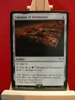 Talisman of Dominance - Warhammer 40,000 (40k) - Uncommon - NM (See pics) MTG - Image 1